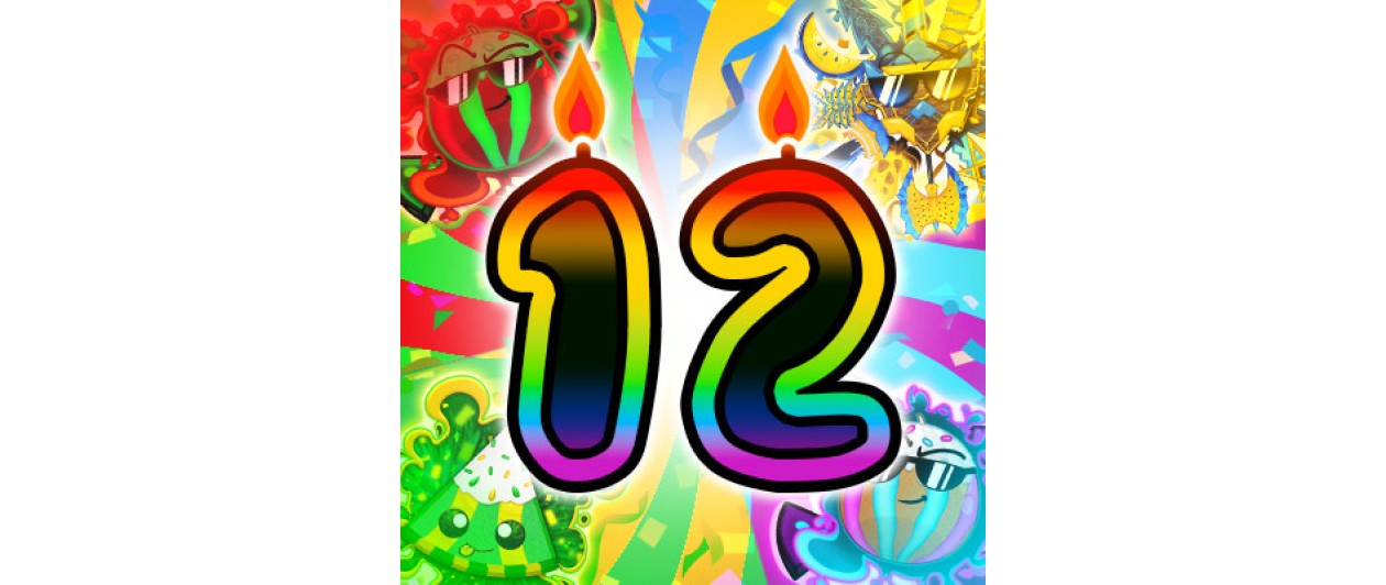 zum 12. Geburtstag