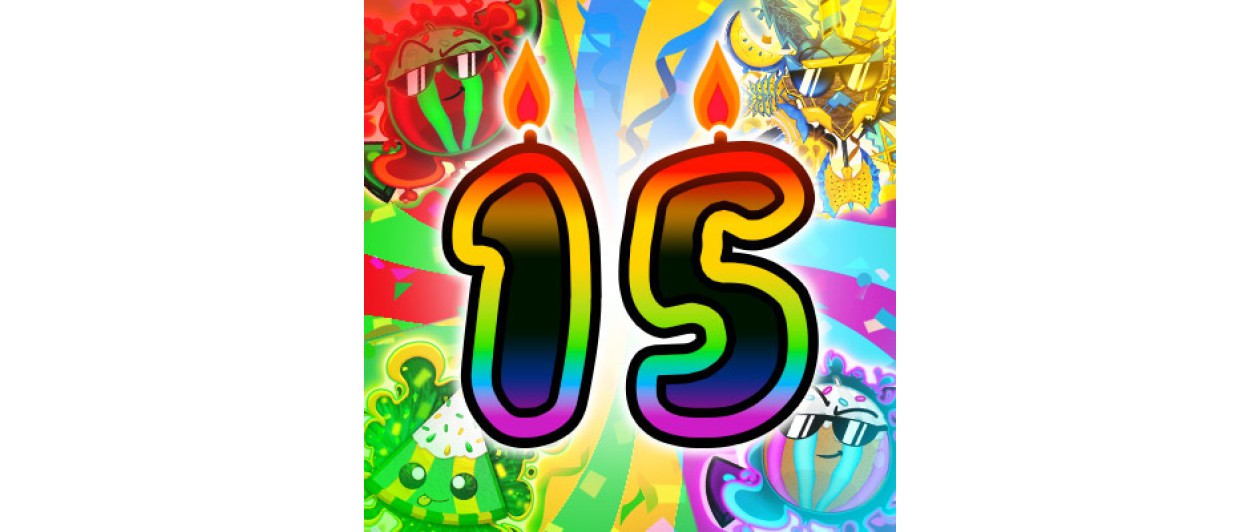 zum 15. Geburtstag