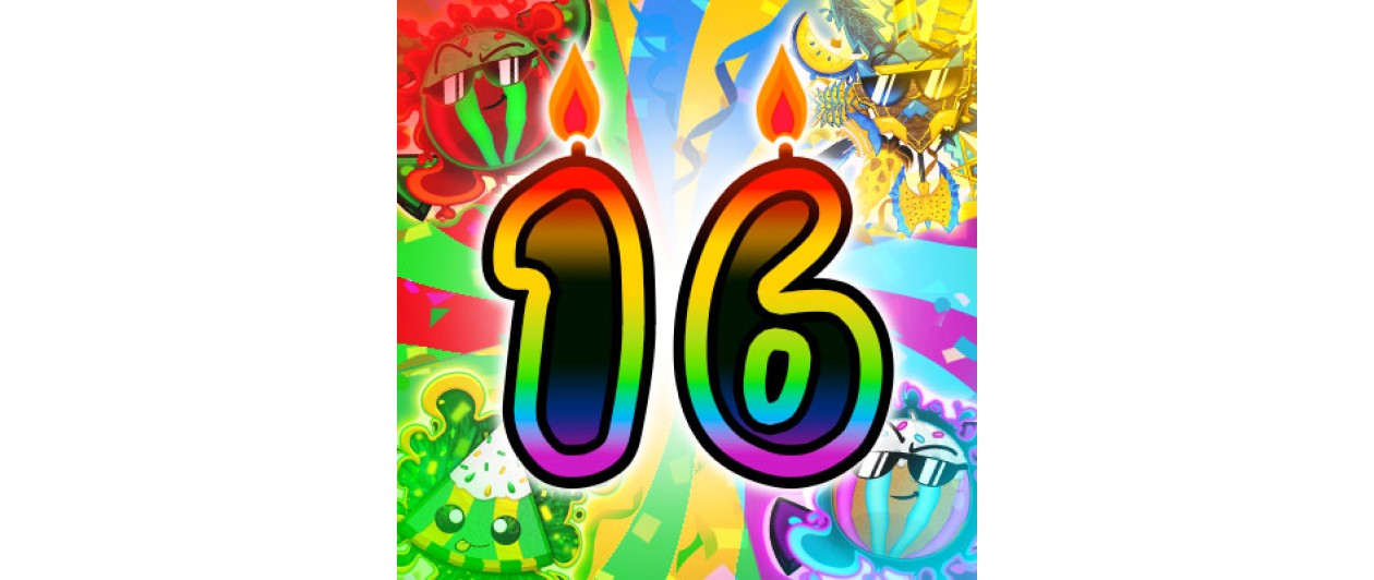 zum 16. Geburtstag