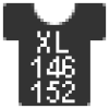 Größe: XL kids (=Gr. 146/152)
