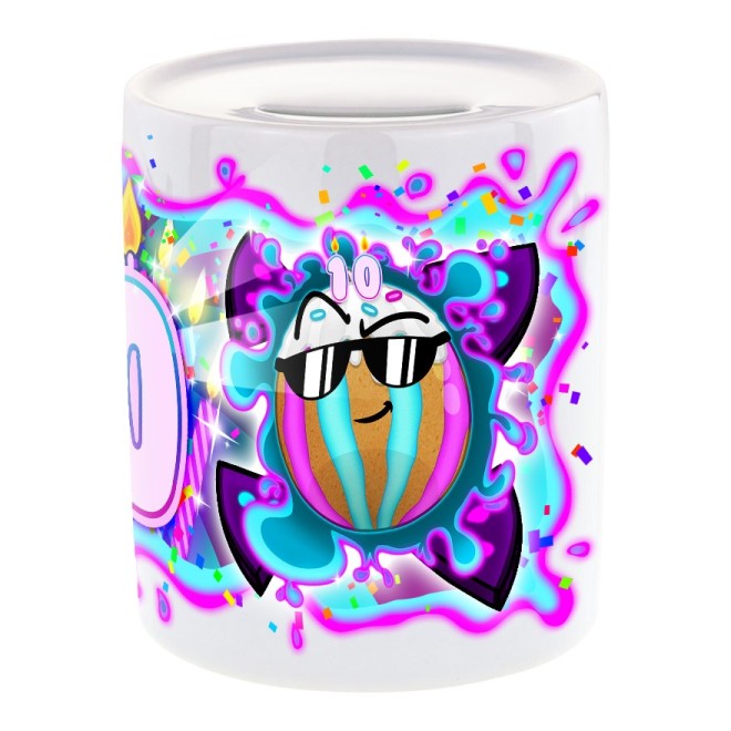 Team Melon 10th birthday money box