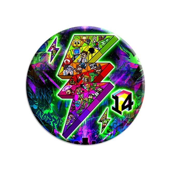 14 anni di design portachiavi nero