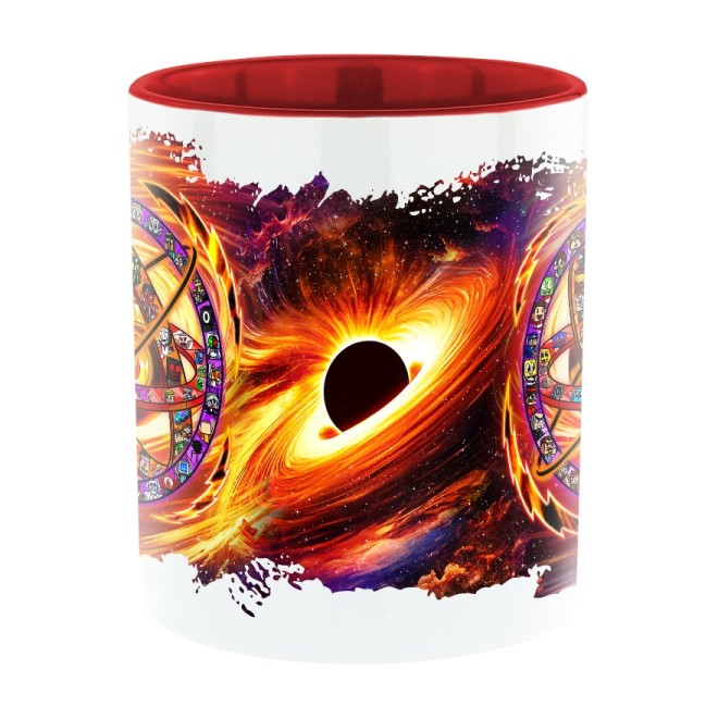 15 Jahre Design Bi-Color Tasse rot