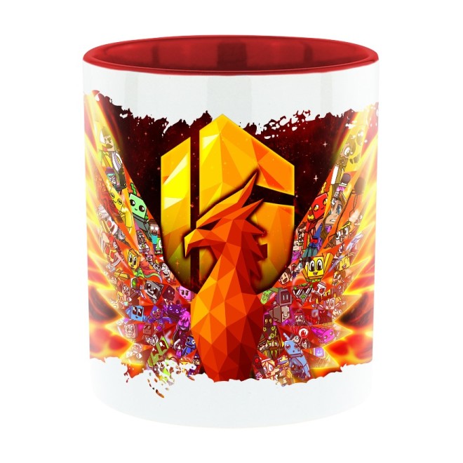 16 Jahre Design Bi-Color Tasse rot