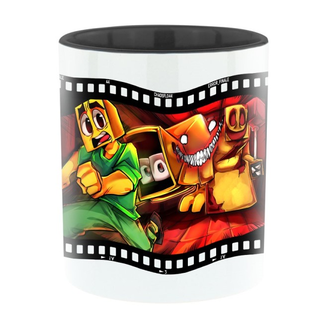 Error-Finale Bi-Color Mug noir
