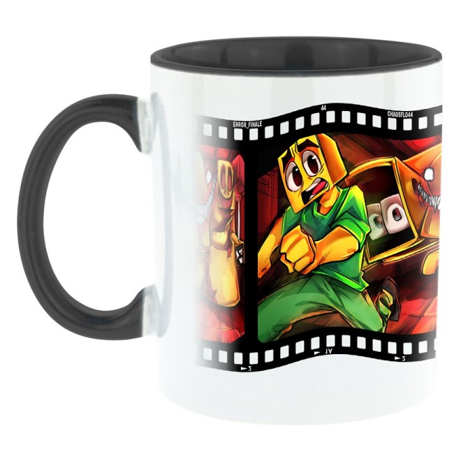 Error-Finale Bi-Color Mug noir