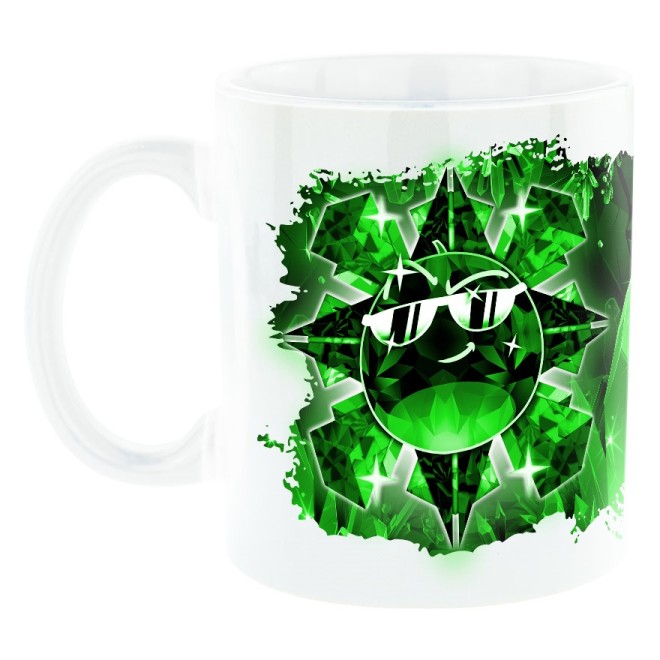 Team Melone Dunkel Smaragd Tasse
