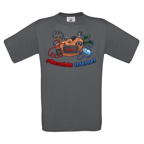 BESCHDE INTERNET T-Shirt LOOSE FIT