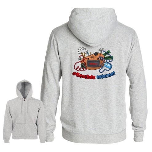 BESCHDE INTERNET Hoodie-Jacke