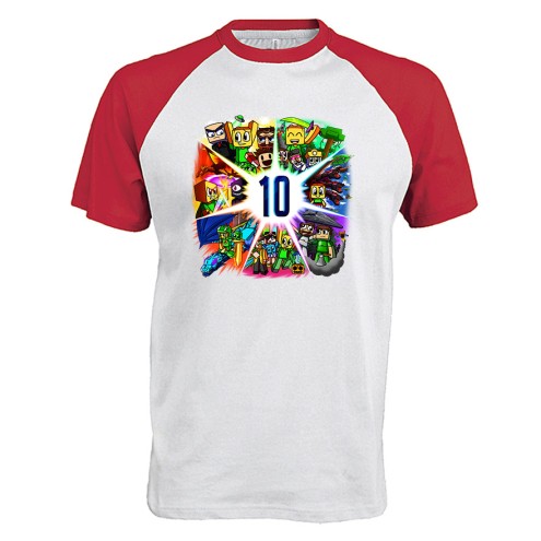 10 JAHRE Design Baseball T-Shirt