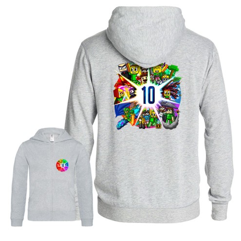 10 JAHRE Design Hoodie-Jacke
