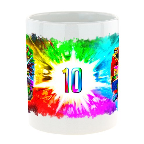 CHAOSFLO44 Tasse 10 JAHRE Design