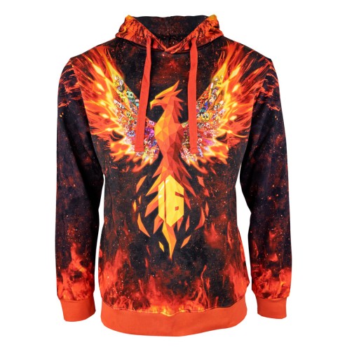 16 JAHRE Design FULL-PRINT Hoodie
