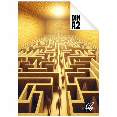 Poster Backrooms von Chaosflo44
