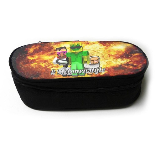CHAOSFLO44 Federpenal / Federmäppchen #Melonenstyle