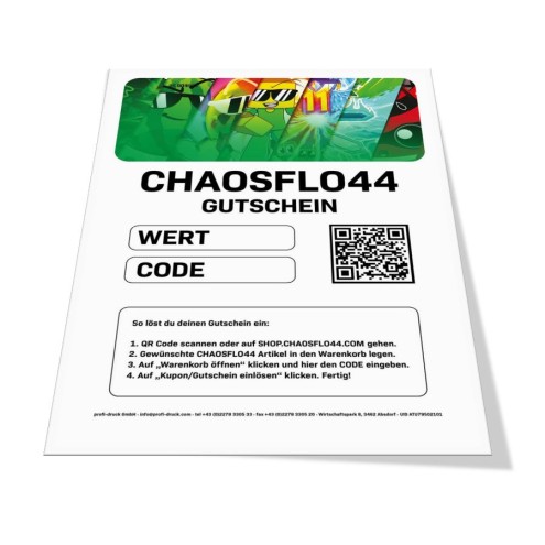 ONLINE-Gutschein Chaosflo44