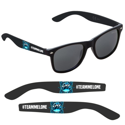 Team Melone Dunkel Diamant Sonnenbrille