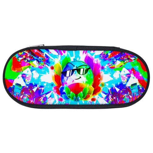 CHAOSFLO44 Federpenal / Federmäppchen Team Melone REGENBOGEN
