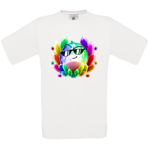 Team Melone Edelstein REGENBOGEN T-Shirt LOOSE FIT