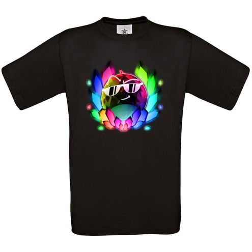 Team Melone DUNKEL-REGENBOGEN T-Shirt LOOSE FIT