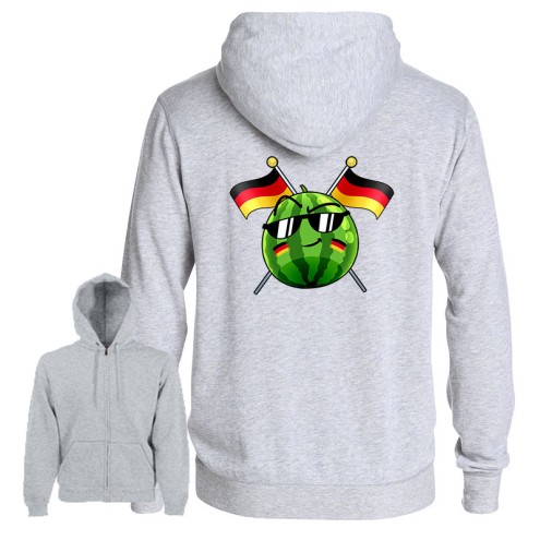 TEAM MELONE DEUTSCHLAND Girlie Hoodie-Jacke