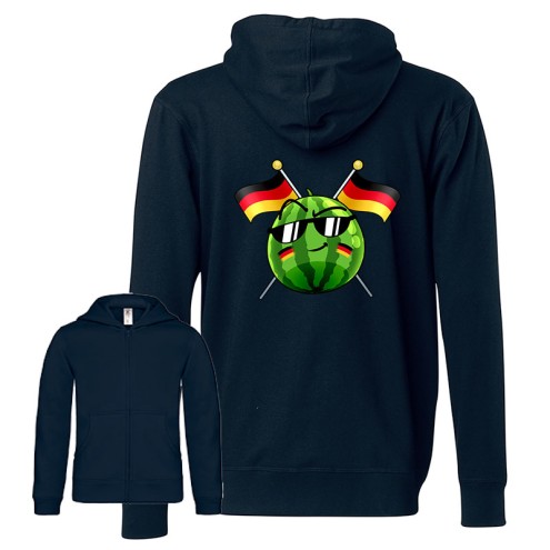 TEAM MELONE DEUTSCHLAND Hoodie-Jacke