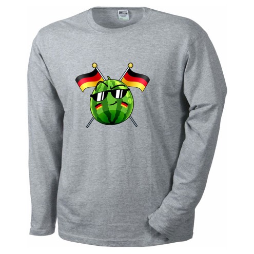 TEAM MELONE DEUTSCHLAND Langarm-Shirt