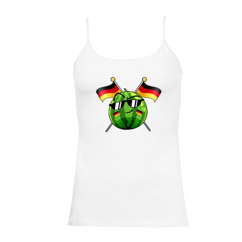 TEAM MELONE DEUTSCHLAND Girlie Spaghetti-Top
