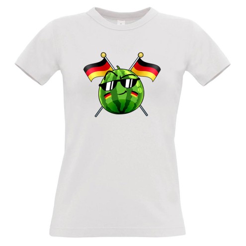 TEAM MELONE DEUTSCHLAND T-Shirt Girlie Shirt