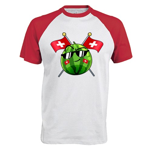 TEAM MELONE SCHWEIZ Baseball T-Shirt