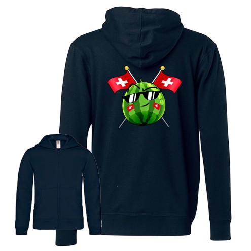 TEAM MELONE SCHWEIZ Hoodie-Jacke