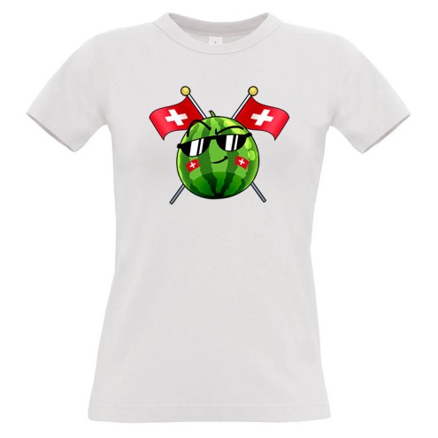 TEAM MELONE SCHWEIZ T-Shirt Girlie Shirt