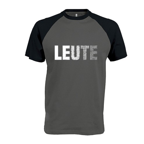 LEUTE Baseball T-Shirt | white