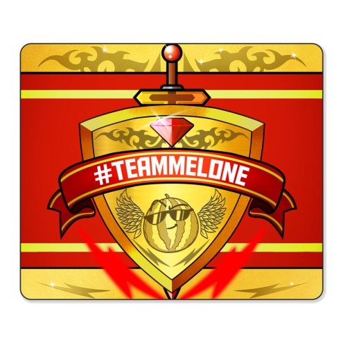 Team Melone LEGEND ROT Mousepad