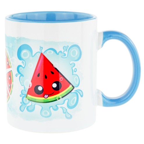 CHAOSFLO44 Tasse SAFTIG hellblau (Bi-Color)