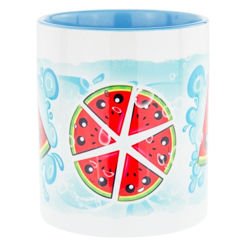 CHAOSFLO44 Tasse SAFTIG hellblau (Bi-Color)
