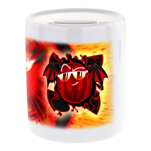 Team Melone Dunkel Hades Spardose