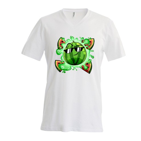 TEAM MELONE T-Shirt V-Neck