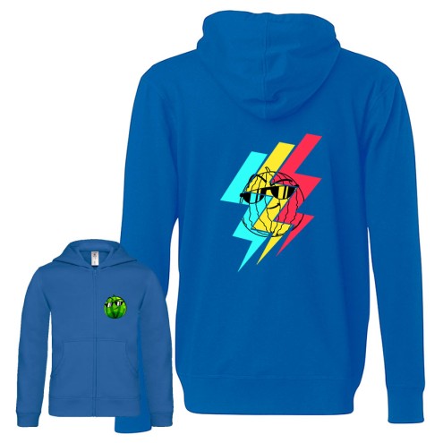Team Melone BLITZ Girlie Hoodie-Jacke
