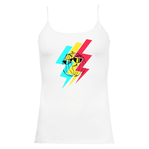 Team Melone BLITZ Girlie Spaghetti-Top