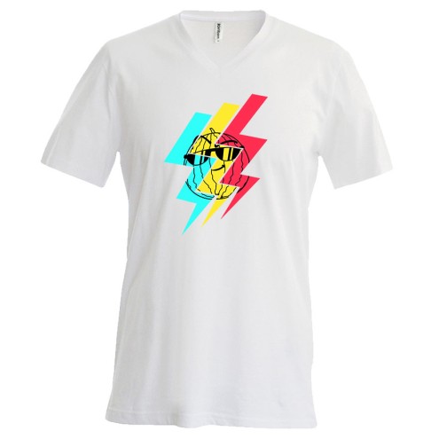 Team Melone BLITZ T-Shirt V-Neck
