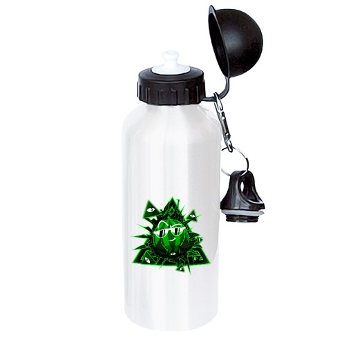 Team Melone Dunkel Illuminati Alu-Trinkflasche