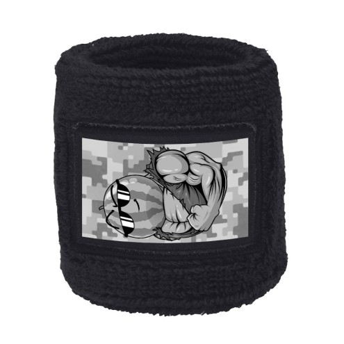 Team Melone Fitness GRAY Schweißarmband