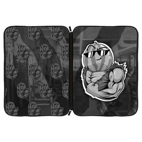 Team Melone Fitness GRAY Neopren Tablet- bzw. Laptophülle