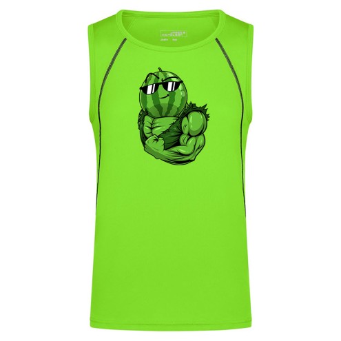 Team Melone Fitness GREEN Funktions-Tanktop