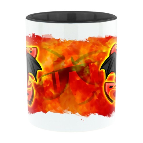 Team Melon HADES mug black (bi-color)