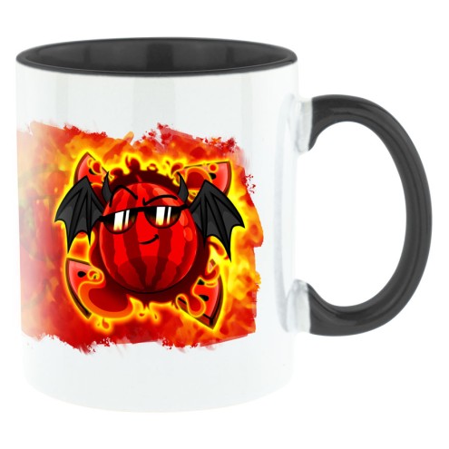 Team Melon HADES mug black (bi-color)