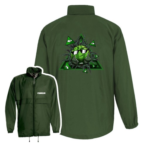 Team Melone ILLUMINATI Wind- und Regenjacke