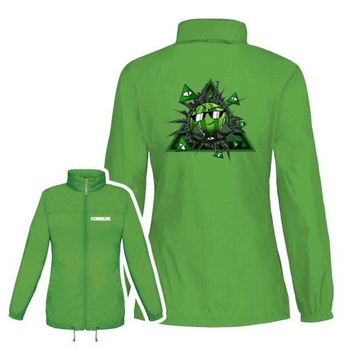 Team Melone ILLUMINATI Wind- und Regenjacke women