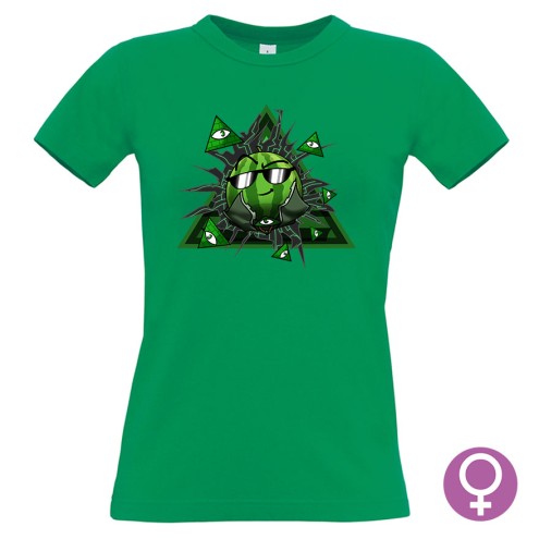 Team Melone ILLUMINATI T-Shirt Girlie Shirt
